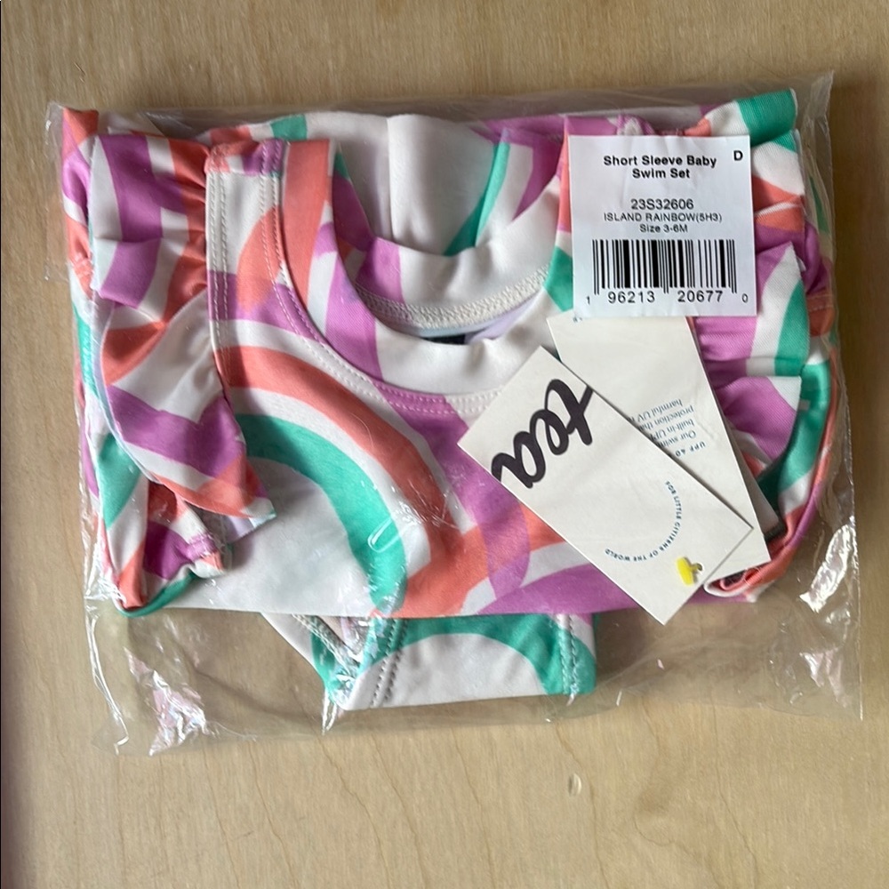 Tea Collection Rainbow Swim Set - Multicolor